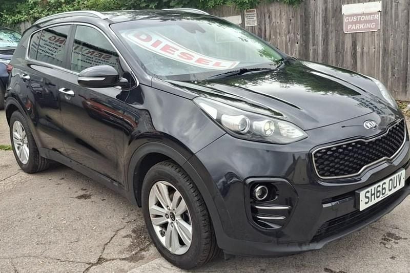 Black Used 2016 Kia Sportage 2 SUV | £8,000 (Good price) - Image 1/1