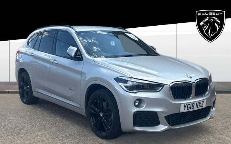 Silver Used 2018 BMW X1 M Sport SUV | £16,396 (Fair price) - Image 1/4