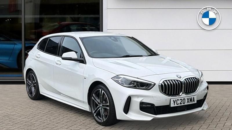 Used BMW 118 M Sport 138 HP (101 kW) 2020 White Hatchback