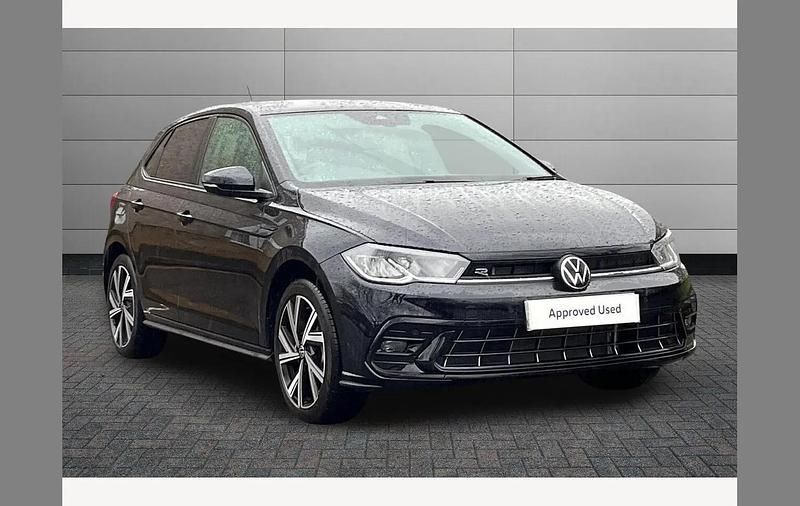 Used VW Polo R-line 95 HP (69 kW) 2023 Black Hatchback