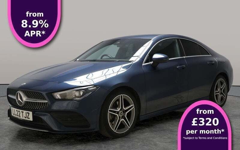 Blue Used 2022 Mercedes CLA180 AMG line Sedan | £23,572 (Good price) - Image 1/3