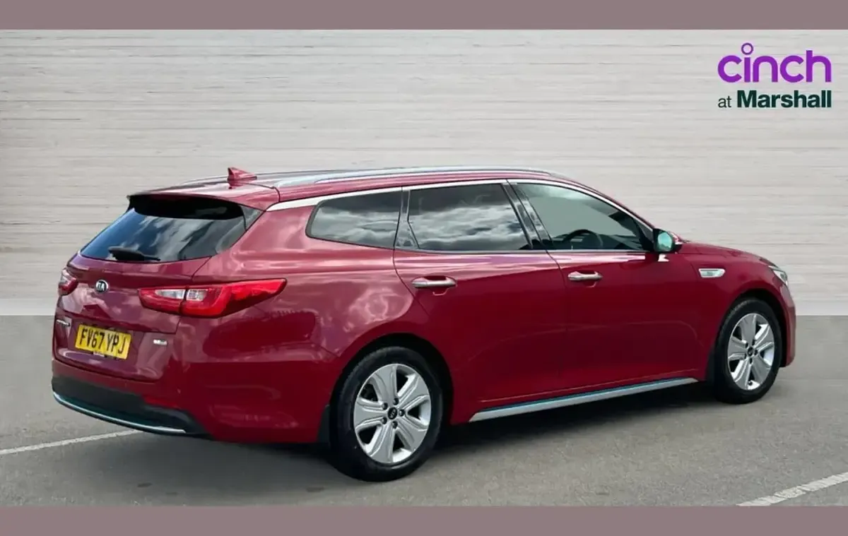 Used Kia Optima 202 HP (148 kW) 2018 Red Estate
