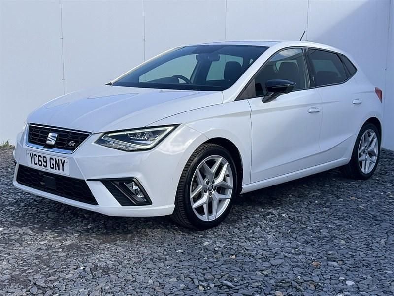 Used Seat Ibiza FR 115 HP (84 kW) 2019 White Hatchback