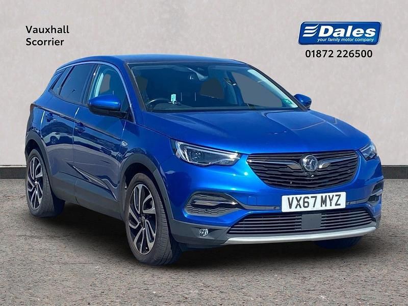 Topaz blue Used 2017 Vauxhall Grandland X Elite SUV | £10,500 (Expensive) - Image 1/2