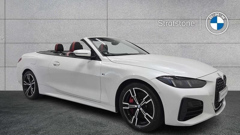 Used BMW 420 M Sport 181 HP (133 kW) 2024 White Cabriolet