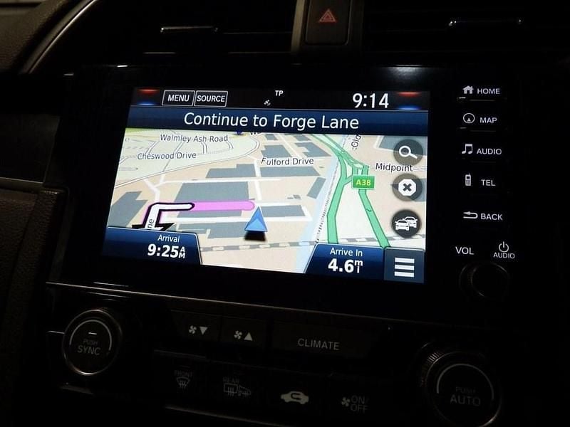 Used Honda Civic SR 126 HP (92 kW) 2021 Blue Hatchback