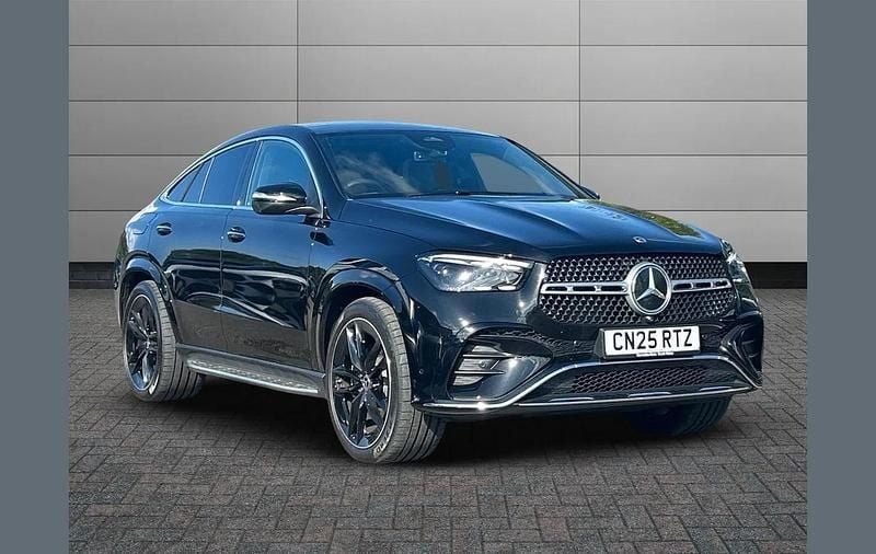 Black Used 2025 Mercedes GLE450 AMG AMG Line Premium Plus Coupe | £70,995 (Super price) - Image 1/4