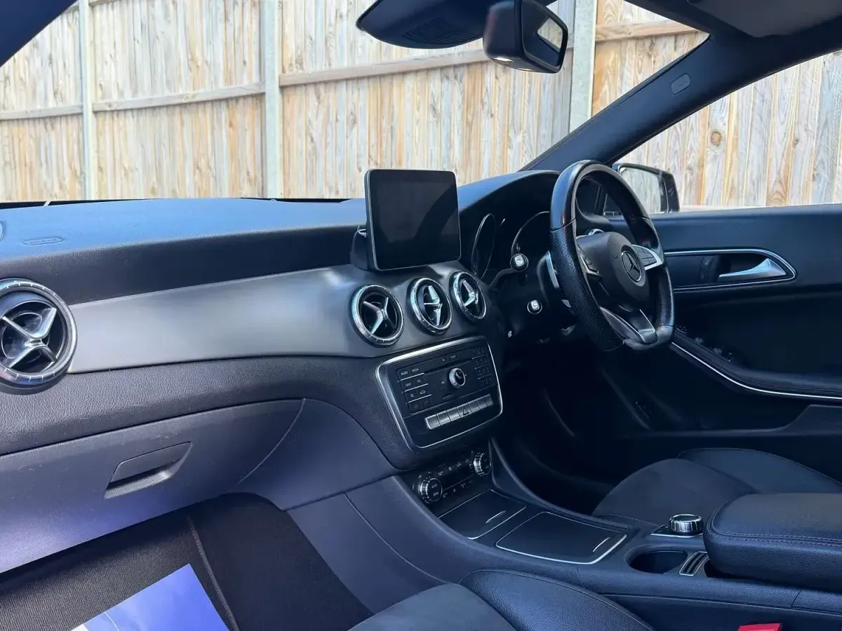 Used Mercedes CLA220 AMG line 2019 Red Coupe
