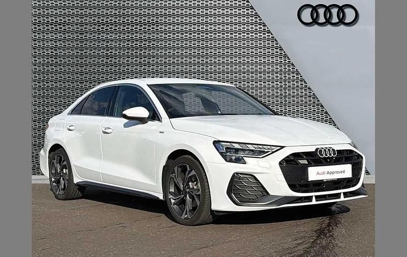 Used Audi A3 S-Line 147 HP (108 kW) 2025 White Sedan