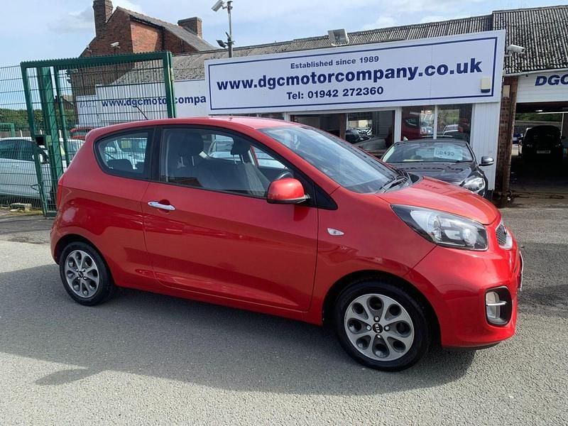 Used Kia Picanto City 68 HP (50 kW) 2013 Red Hatchback