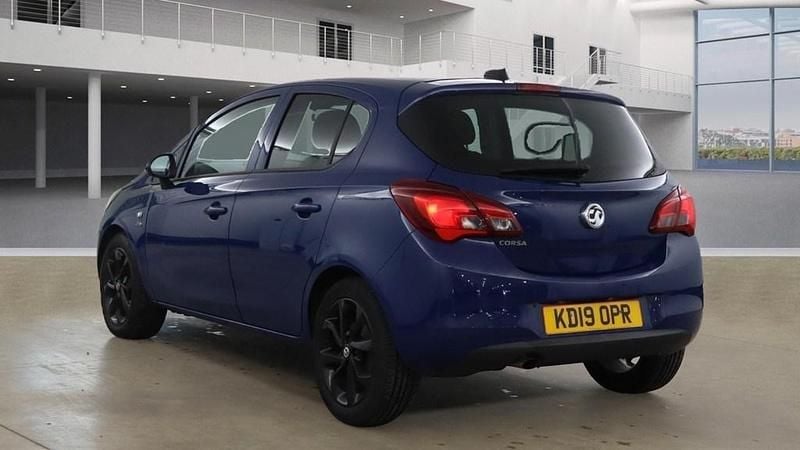 Used Vauxhall Corsa 2019 Blue Hatchback
