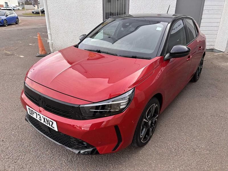 Used Vauxhall Corsa S 99 HP (72 kW) 2023 Red Hatchback