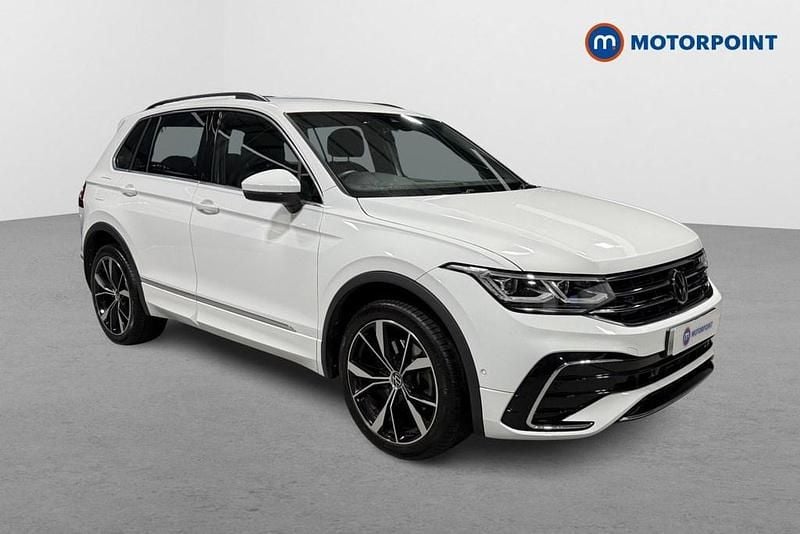 Used VW Tiguan R-line 245 HP (180 kW) 2022 White SUV