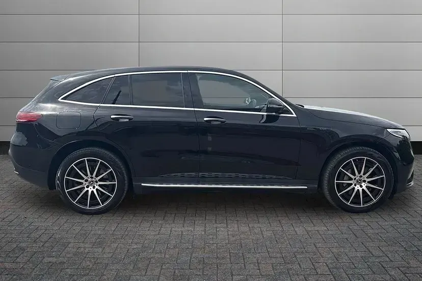 Used Mercedes EQC400 AMG line 300 kW (408 HP) 2020 Black SUV