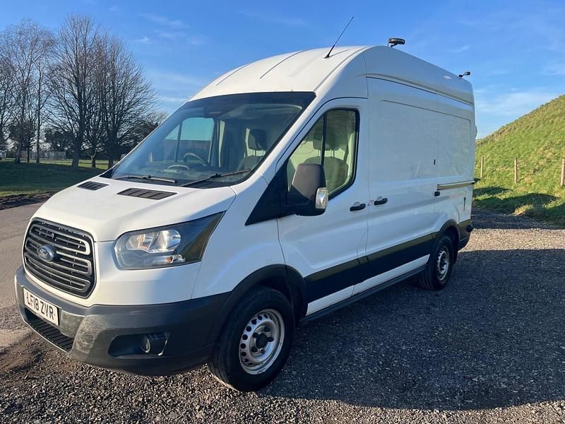 Used Ford Transit 130 HP (95 kW) 2018 White Van