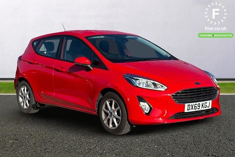 Red Used 2019 Ford Fiesta Zetec Hatchback | £8,799 (Fair price) - Image 1/3