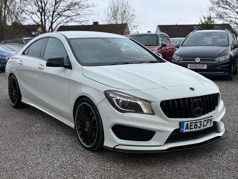 Used Mercedes CLA220 AMG 2013 White Sedan