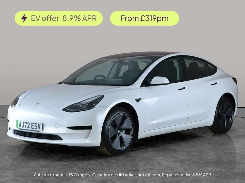 Used Tesla Model 3 RWD 208 kW (283 HP) 2022 White Sedan