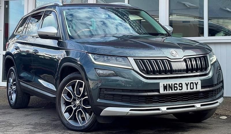 Used Skoda Kodiaq Scout 4x4 190 HP (139 kW) 2019 Grey SUV