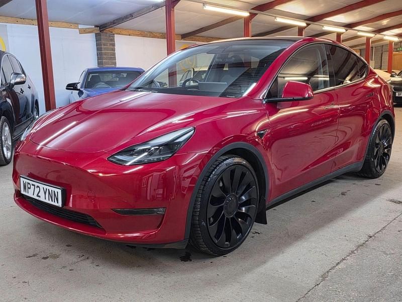 Used Tesla Model Y Performance 392 kW (534 HP) 2022 Red SUV