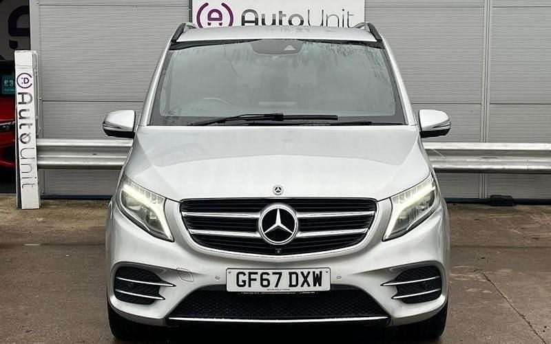 Used Mercedes V250 AMG line 190 HP (139 kW) 2018 Silver MPV