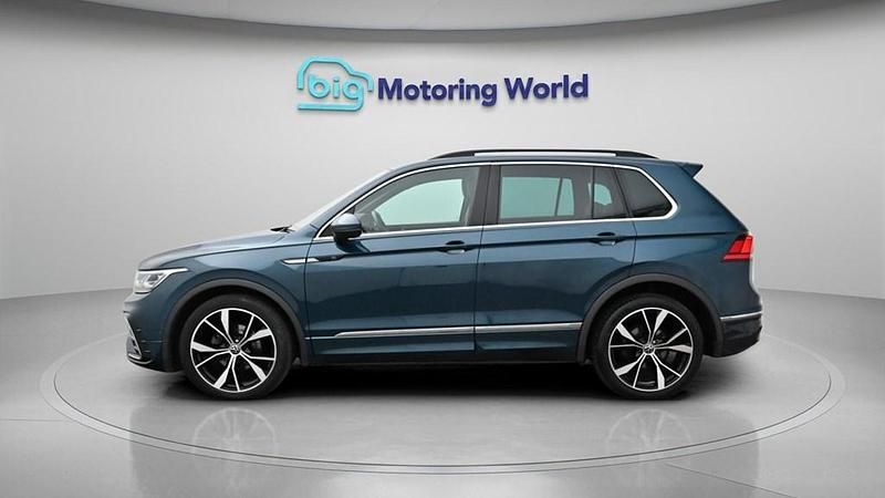 Used VW Tiguan R-line 150 HP (110 kW) 2022 Blue SUV