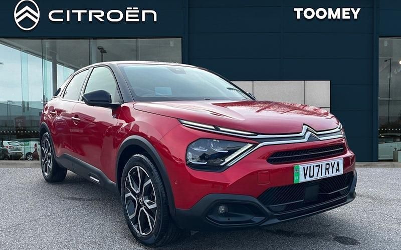 Used Citroën e-C4 Shine 100 kW (136 HP) 2021 Red Hatchback