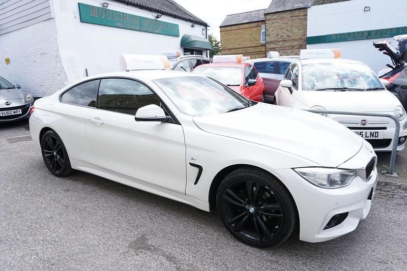 White Used 2014 BMW 420 M Sport Coupe | £8,000 (Fair price) - Image 1/4