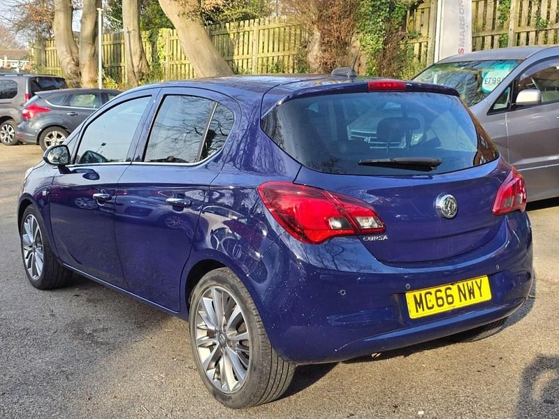 Used Vauxhall Corsa Elite 2017 Blue Hatchback