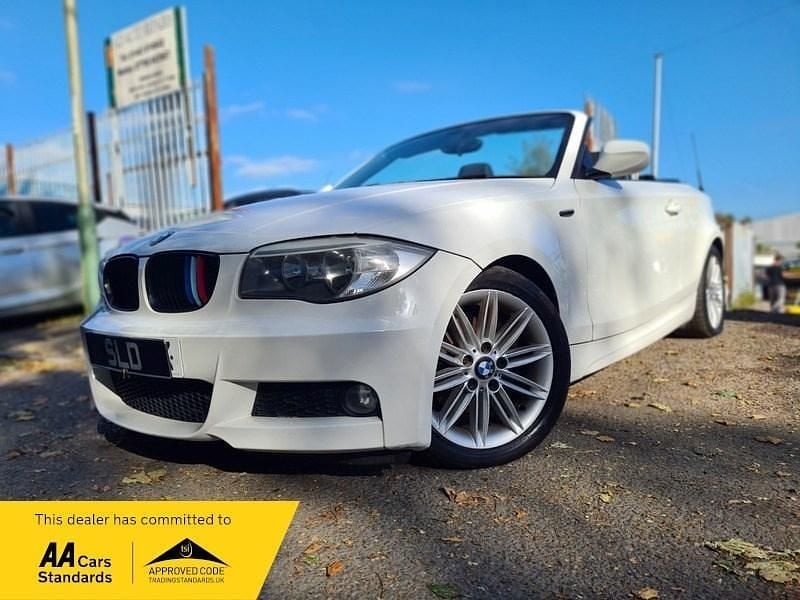 White Used 2012 BMW 120 Cabriolet M Sport Cabriolet | £3,895 (Good price) - Image 1/3
