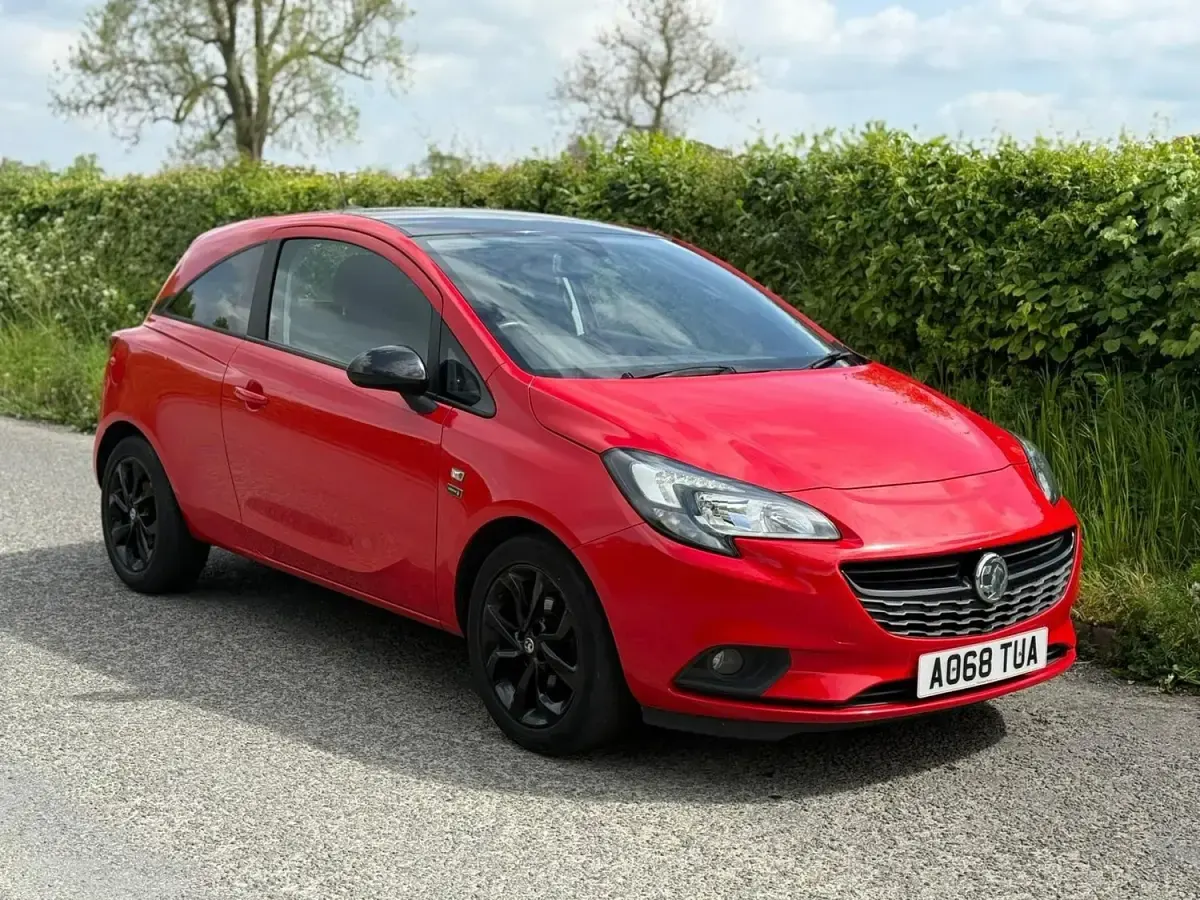 Second-hand Vauxhall Corsa 75 CP (55 kW) 2018 Roșu Hatchback