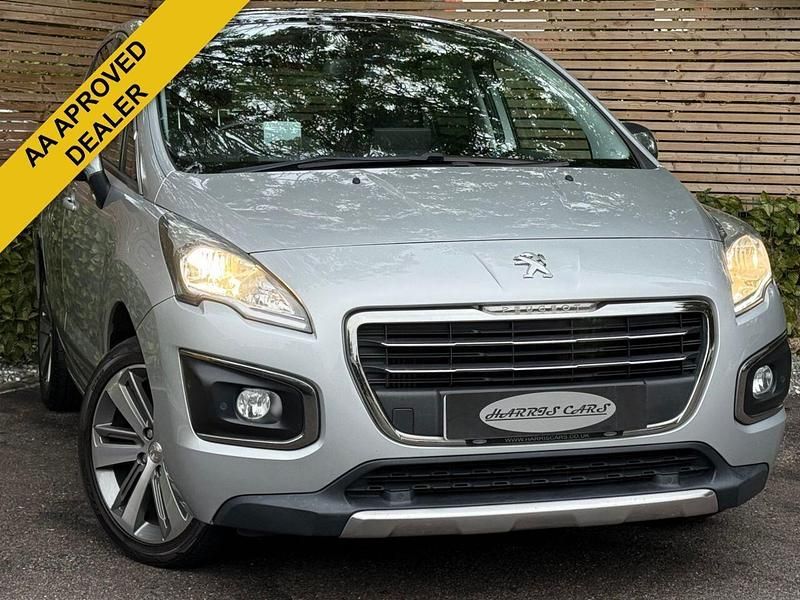 Silver Used 2016 Peugeot 3008 Allure Hatchback | £8,485 (Good price) - Image 1/4
