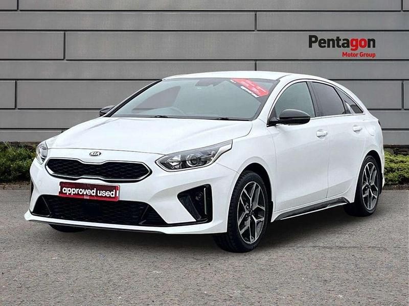 Used Kia ProCeed GT-Line 160 HP (117 kW) 2021 White Estate