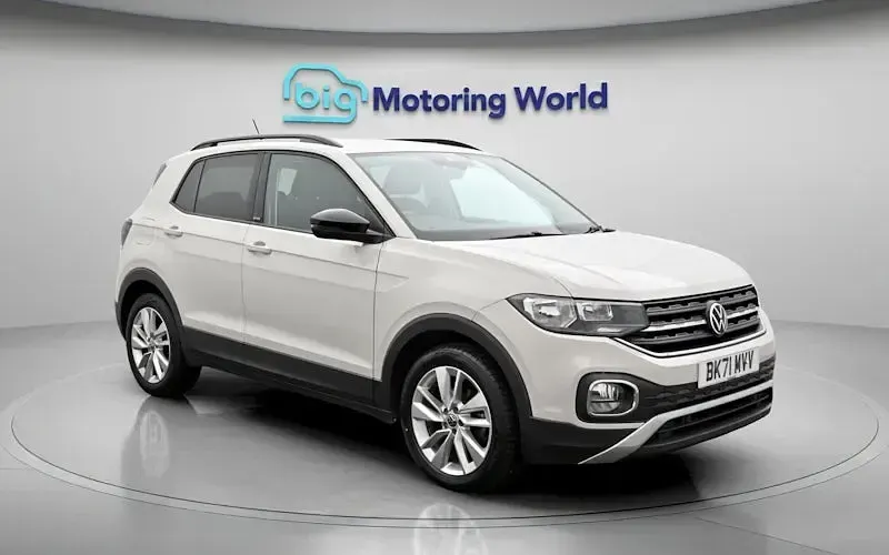 Used VW T-Cross Active 110 HP (80 kW) 2021 Grey SUV