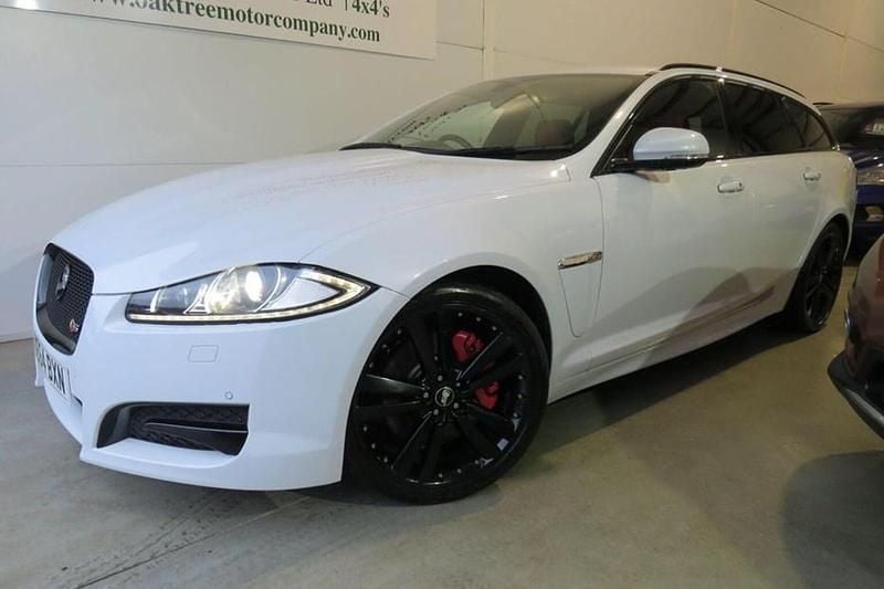 White Used 2014 Jaguar XF Sportbrake Portfolio Estate | £13,995 (Expensive) - Image 1/1