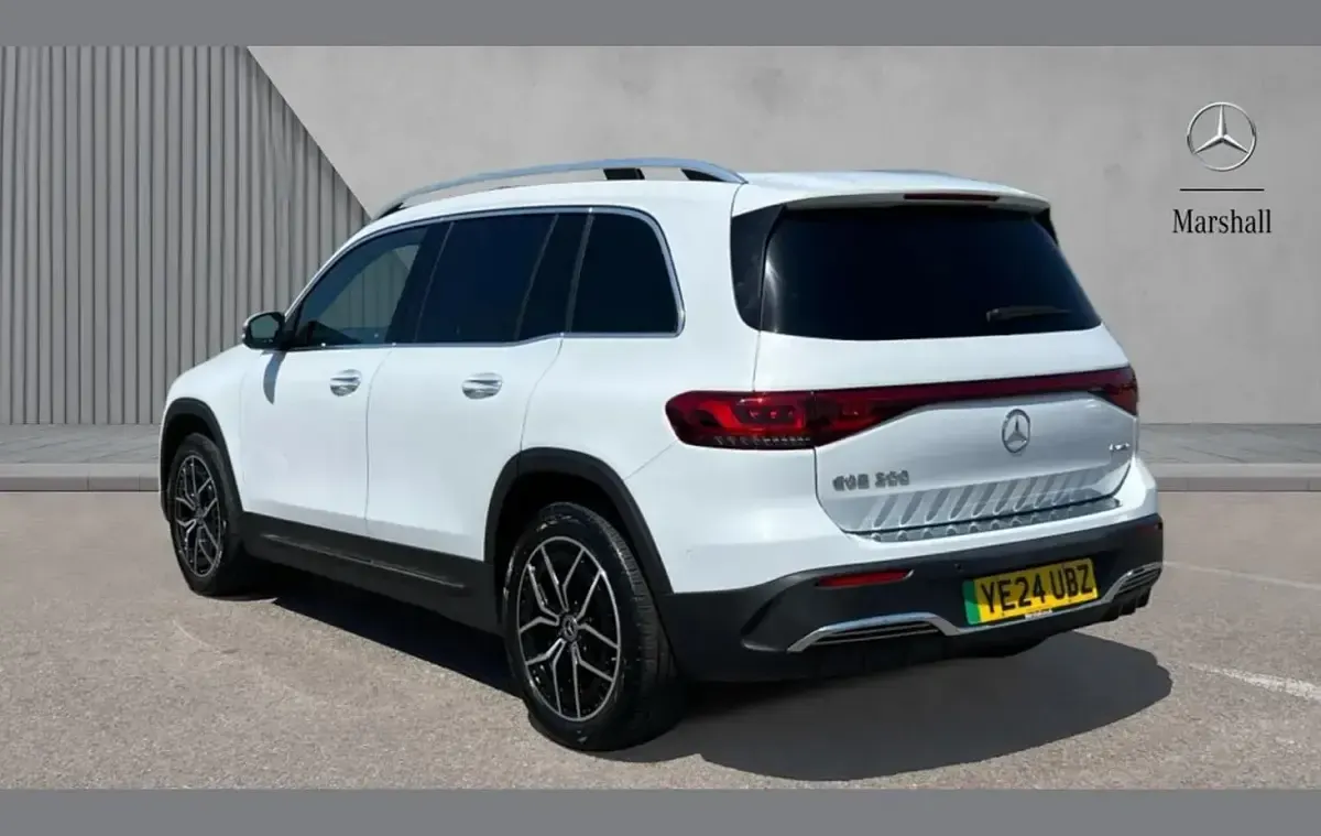 Used Mercedes EQB300 AMG Line Premium 167 kW (228 HP) 2024 Moonstone white metallic SUV