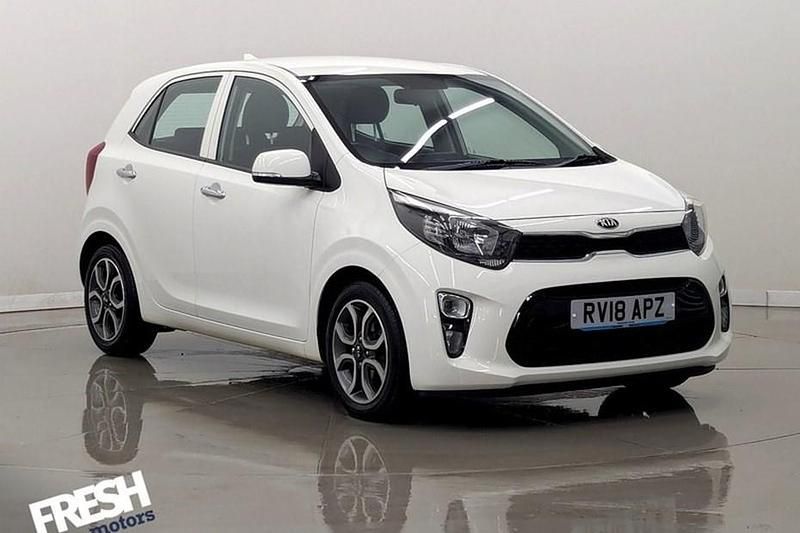 Clear white Used 2018 Kia Picanto 3 Hatchback | £6,790 (Fair price) - Image 1/1
