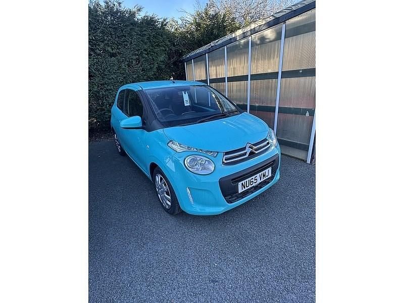 Used Citroën C1 Feel 68 HP (50 kW) 2015 Blue Hatchback