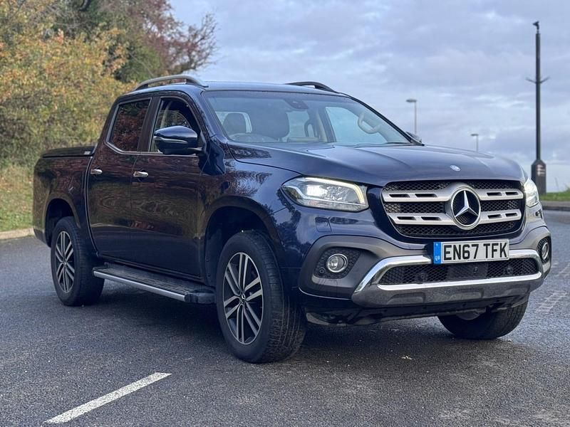 Used Mercedes X250 2018 Blue Pickup