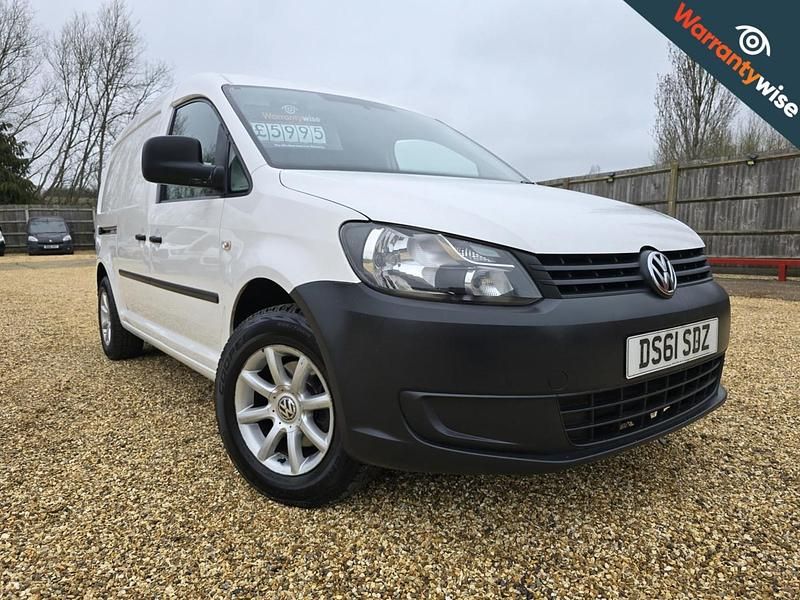 Used VW Caddy Maxi 102 HP (75 kW) 2012 White MPV