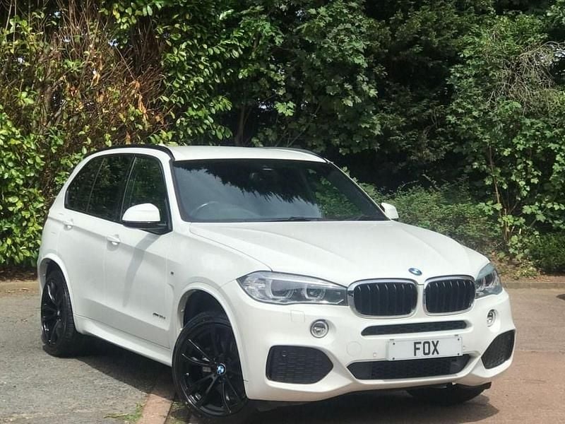 White Used 2018 BMW X5 M Sport SUV | £24,482 (Good price) - Image 1/4