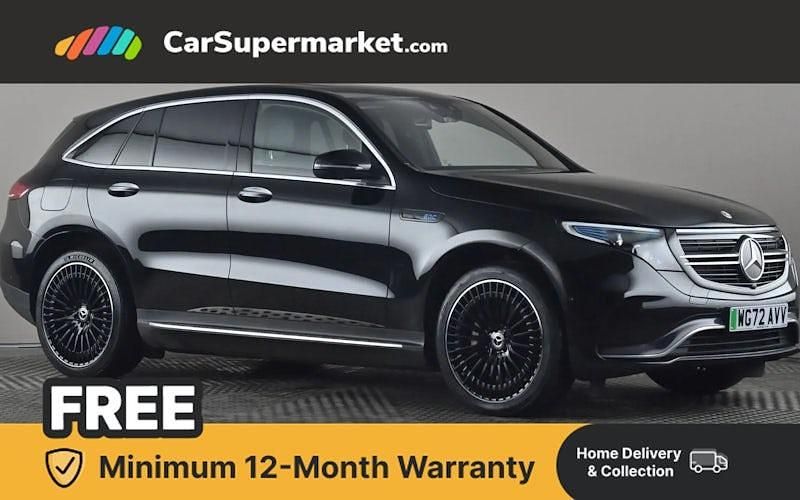 Used Mercedes EQC400 AMG Line Premium Plus 300 kW (408 HP) 2022 Black SUV
