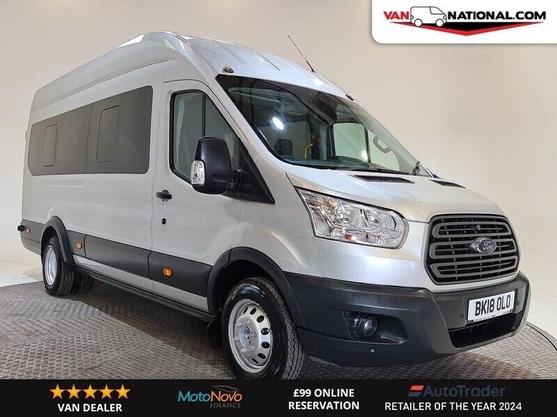 Silver Used 2018 Ford Transit Trend | £15,890 (Fair price) - Image 1/3