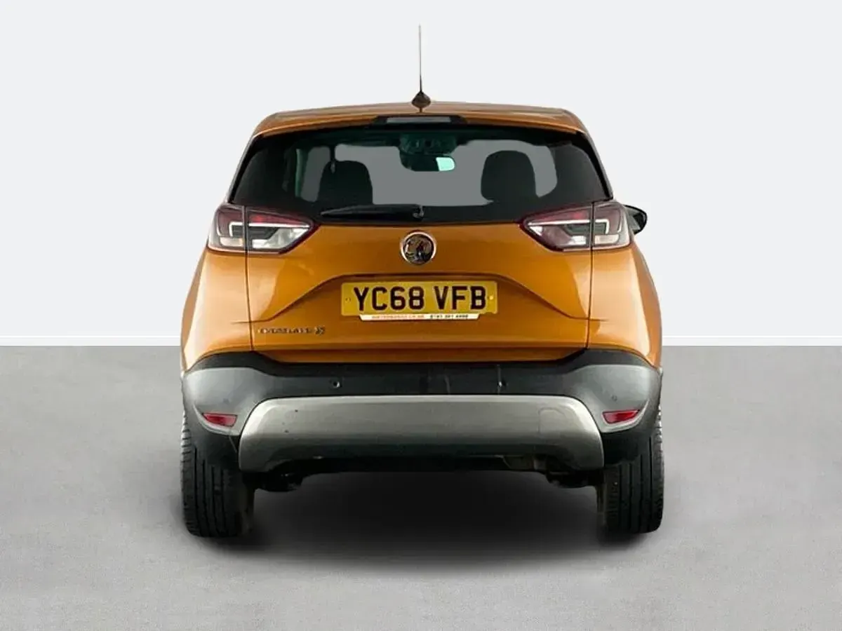 Second-hand Vauxhall Crossland X Elite 81 CP (59 kW) 2018 Portocaliu SUV