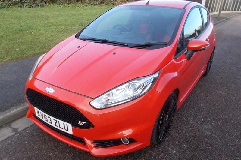 Used Ford Fiesta ST 2013 Orange Hatchback