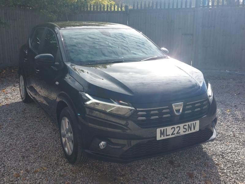 Black Used 2022 Dacia Sandero Comfort Hatchback | £11,898 (Fair price) - Image 1/4
