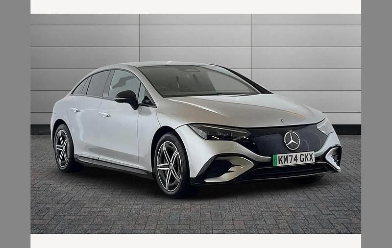 Silver Used 2024 Mercedes EQE350 AMG line Sedan | £42,995 (Super price) - Image 1/2