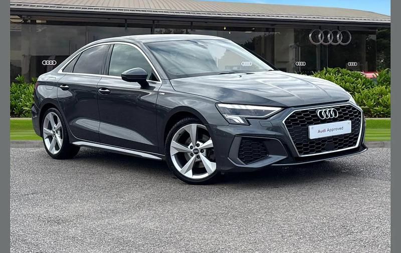 Daytona gray pearlescent Used 2020 Audi A3 S-Line Sedan | £18,790 - Image 1/4