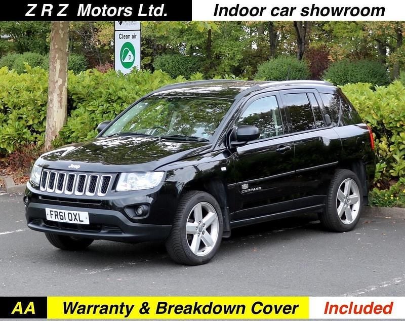 Black Used 2011 Jeep Compass Limited SUV | £4,499 (Fair price) - Image 1/3
