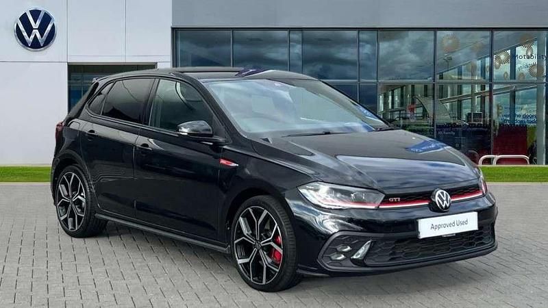 Black Used 2022 VW Polo GTI Hatchback | £23,036 (A bit pricey) - Image 1/4